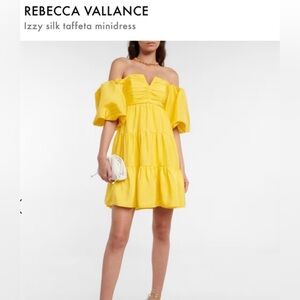 Rebecca vallance yellow dress